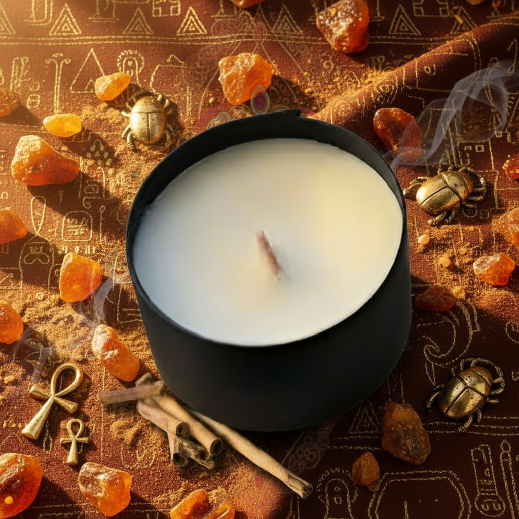 Egyptian Amber | 100% Natural Coconut-Soy Wax Candle |30