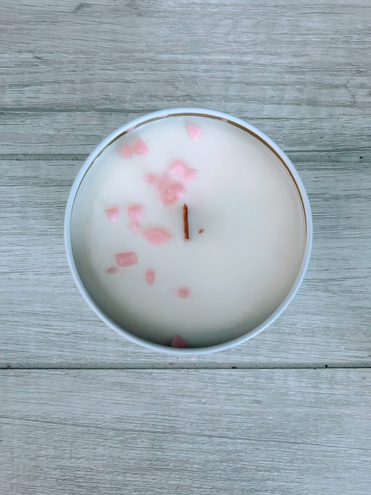 Japanese Cherry Blossom  | 100% Natural Coconut-Soy Wax Candle |30